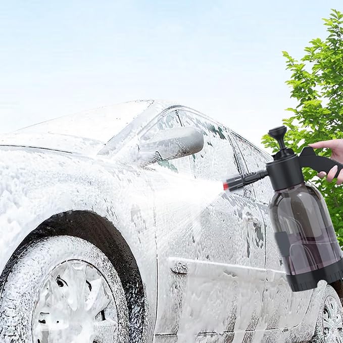 Car Pressure Foam Sprayer Bottle 2 Liter