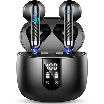 Huien Wireless Earbuds Bluetooth 5.3 Headphones