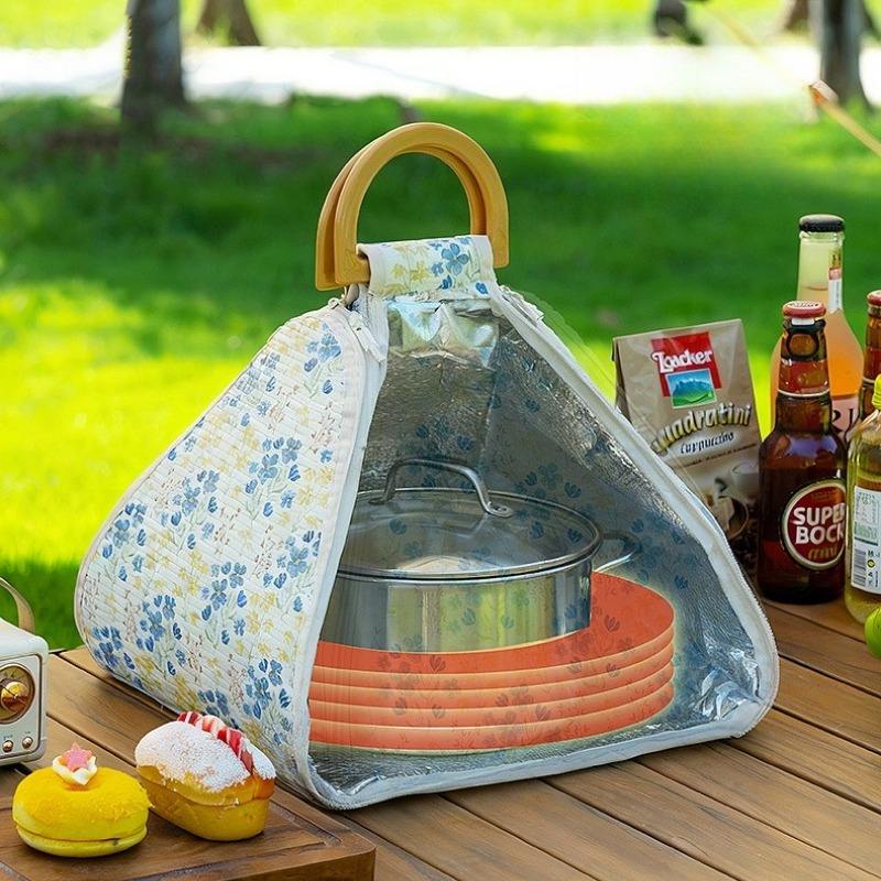 Fabric picnic Pot Cover bag