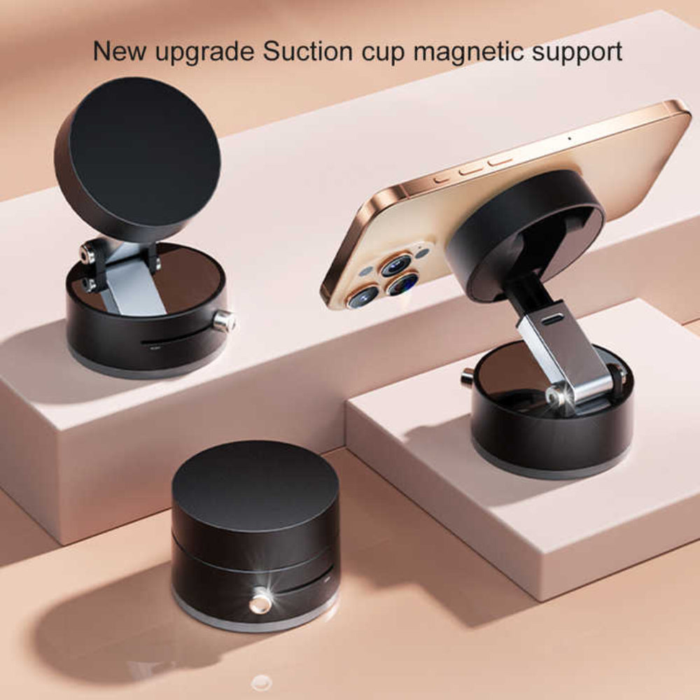 Magnetic Suction Retractable Phone Holder