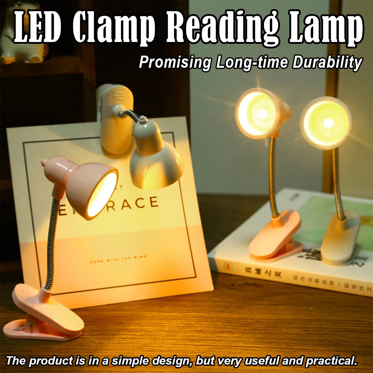 Mini Led Book Reading Lamp