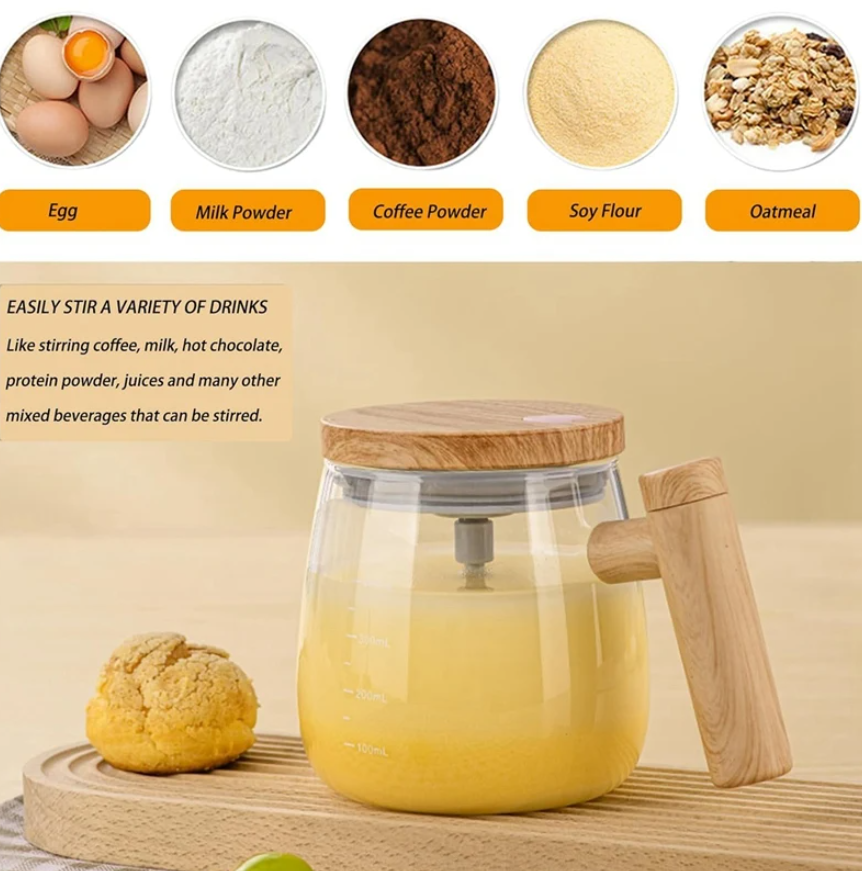 High Speed Mixing Self Stirring Mug