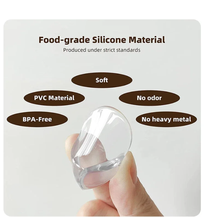 Soft Silicone Corner Protectors Pack of 20