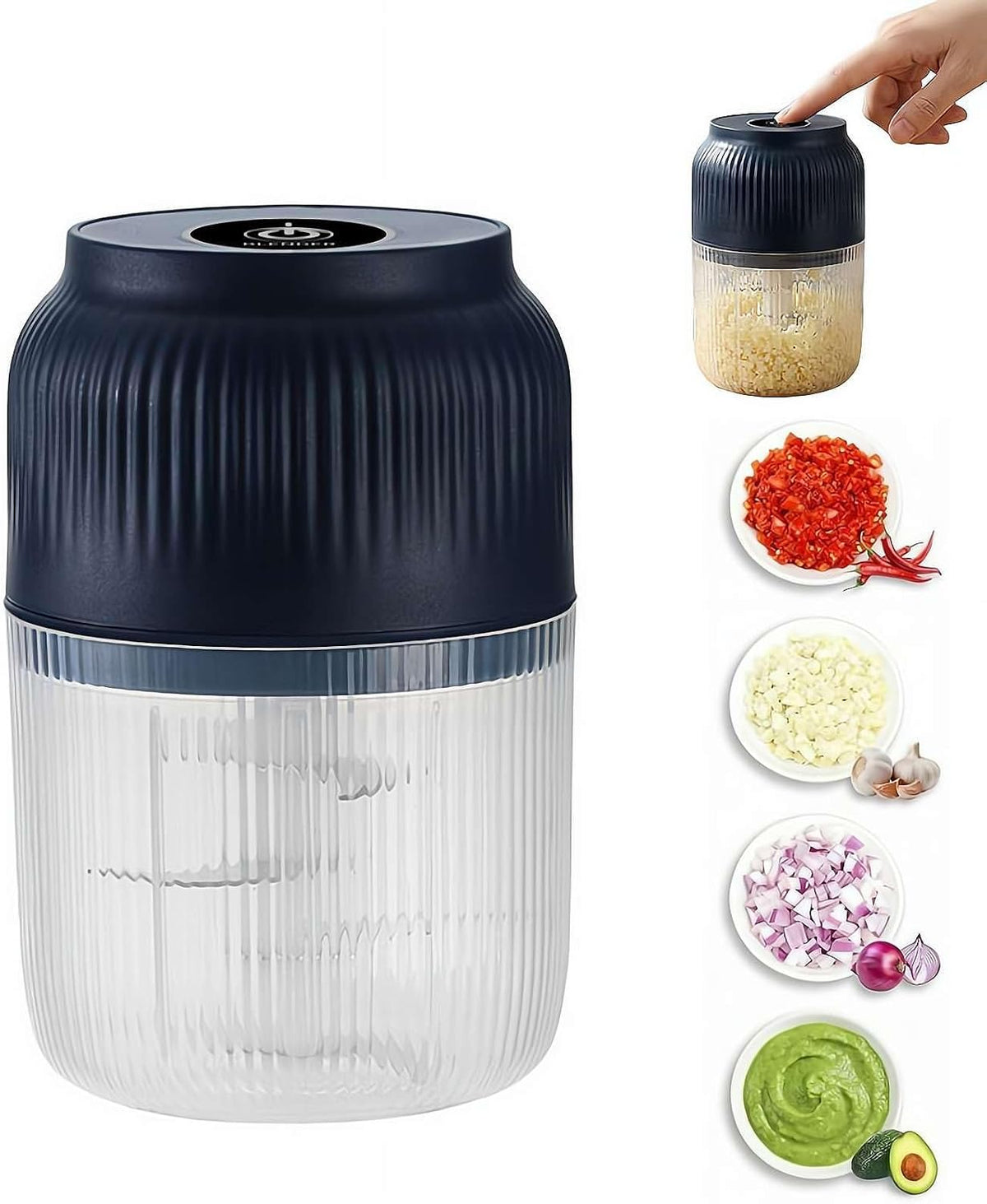2026 USB Rechargeable Wireless Portable Chopper Mincer,Mini Food Processor,Portable Veggie Cutter Chopper