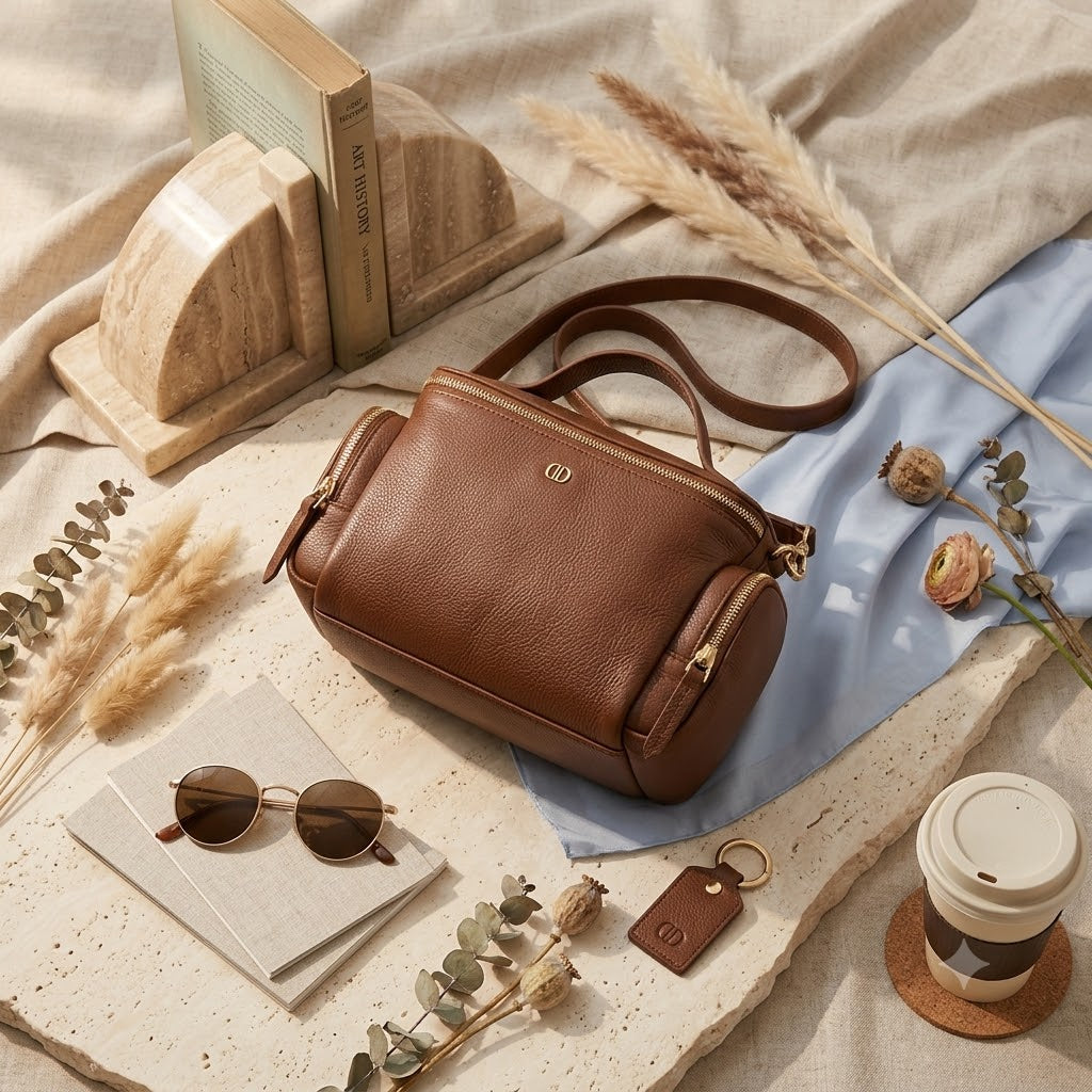 Luxe Voyager Crossbody Bag