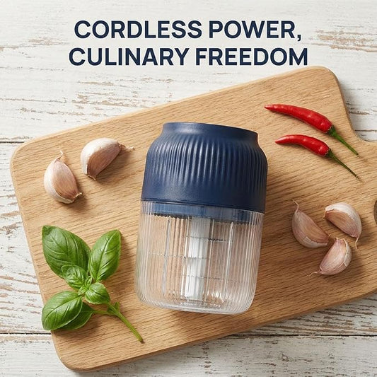 2026 USB Rechargeable Wireless Portable Chopper Mincer,Mini Food Processor,Portable Veggie Cutter Chopper