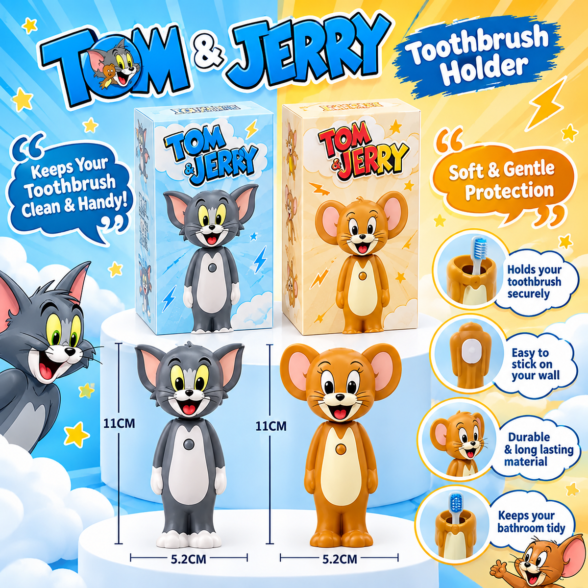 Tom n Jerry Tooth brush Set