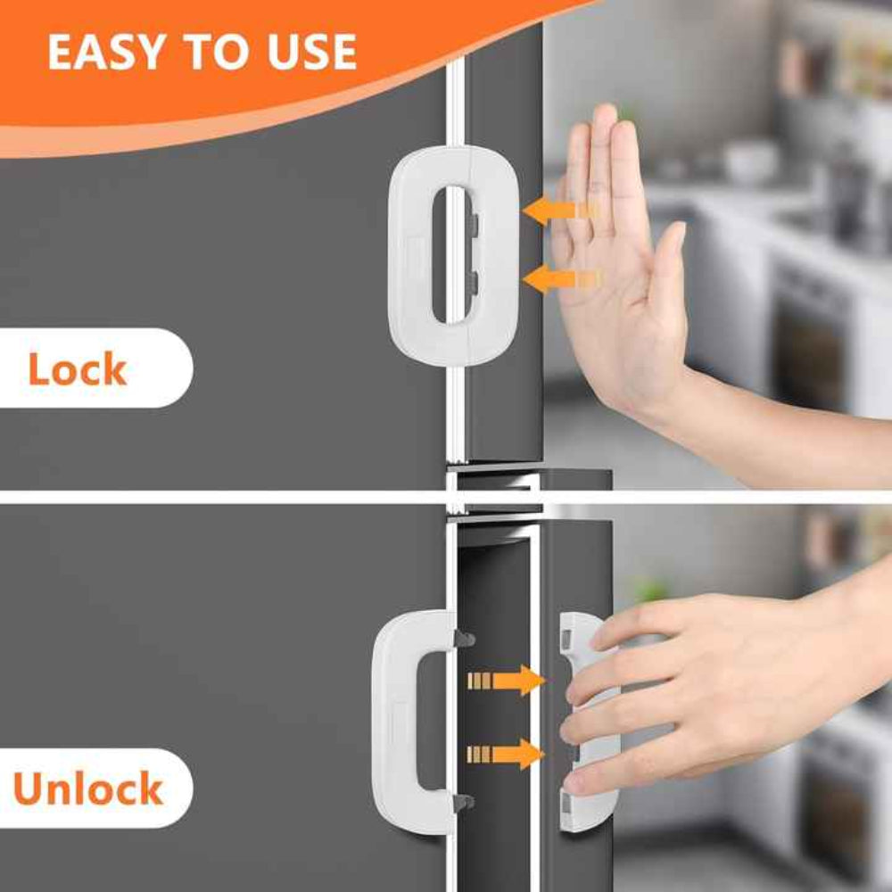 Child Safety Locks Home Refrigerator Lock for Kids