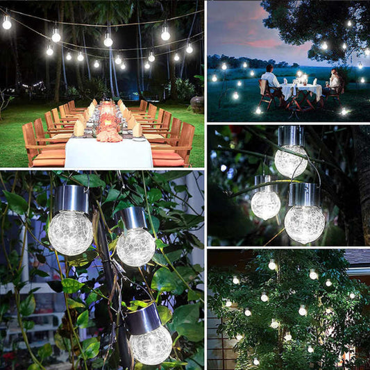 Garden Decoration Led Ice Solar Stake Light