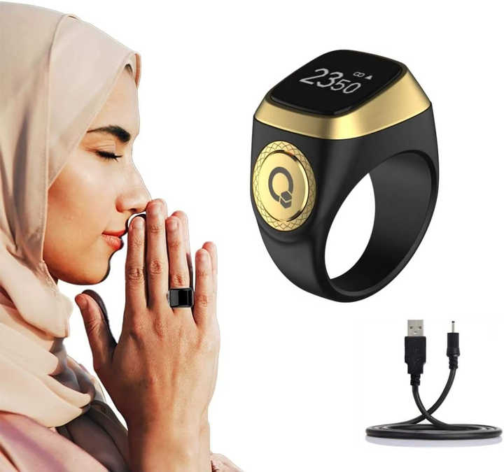 Smart Digital Tasbeeh Ring