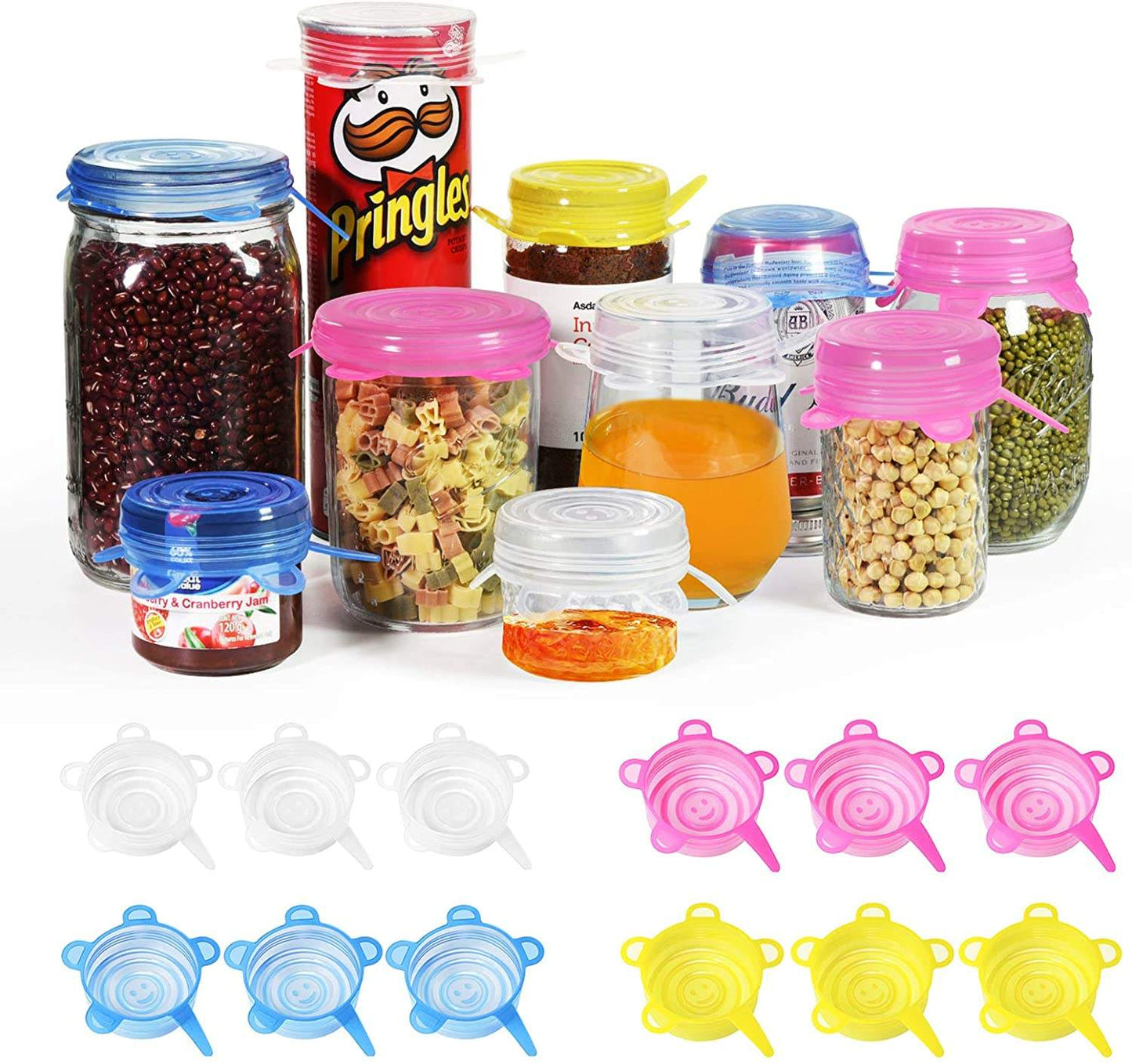6 Pack Reusable Food Grade