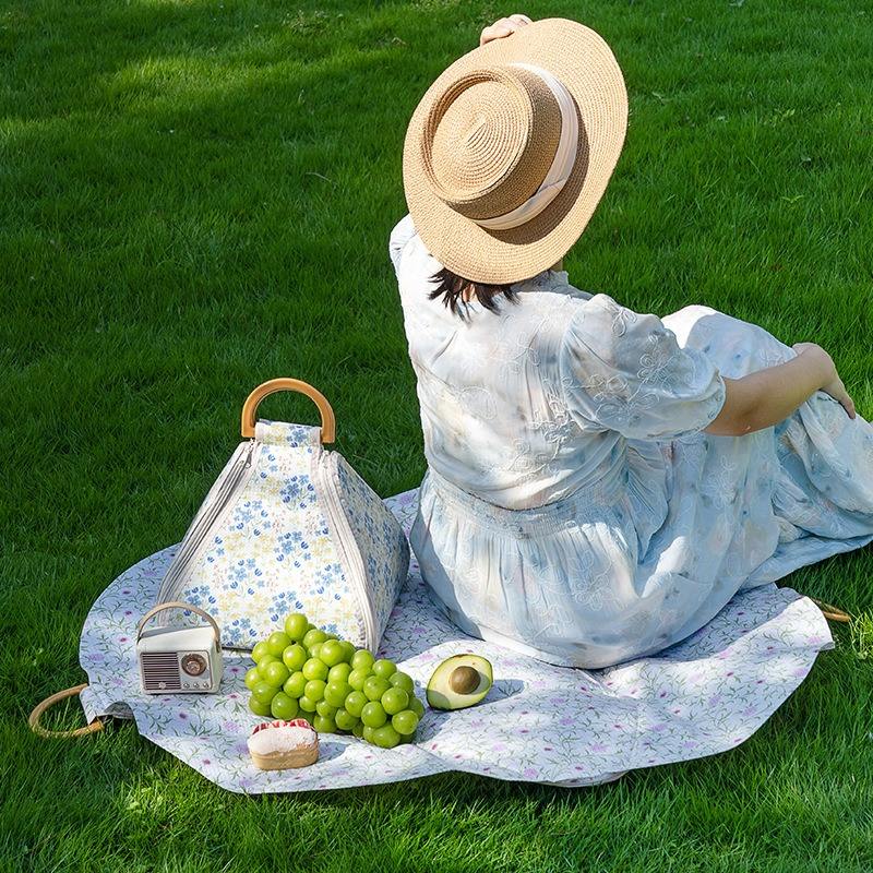 Fabric picnic Pot Cover bag