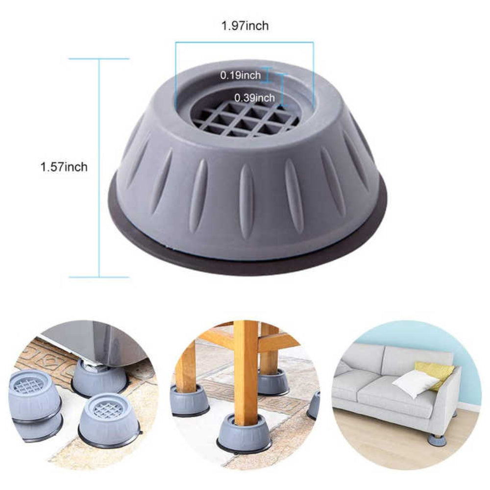 Washing Machine Support Non-Slip and Noise-Reducing Stable Pads