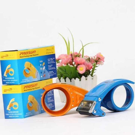 Metal Handheld 48mm Tape Gun Dispenser Packaging Sealing Cutter