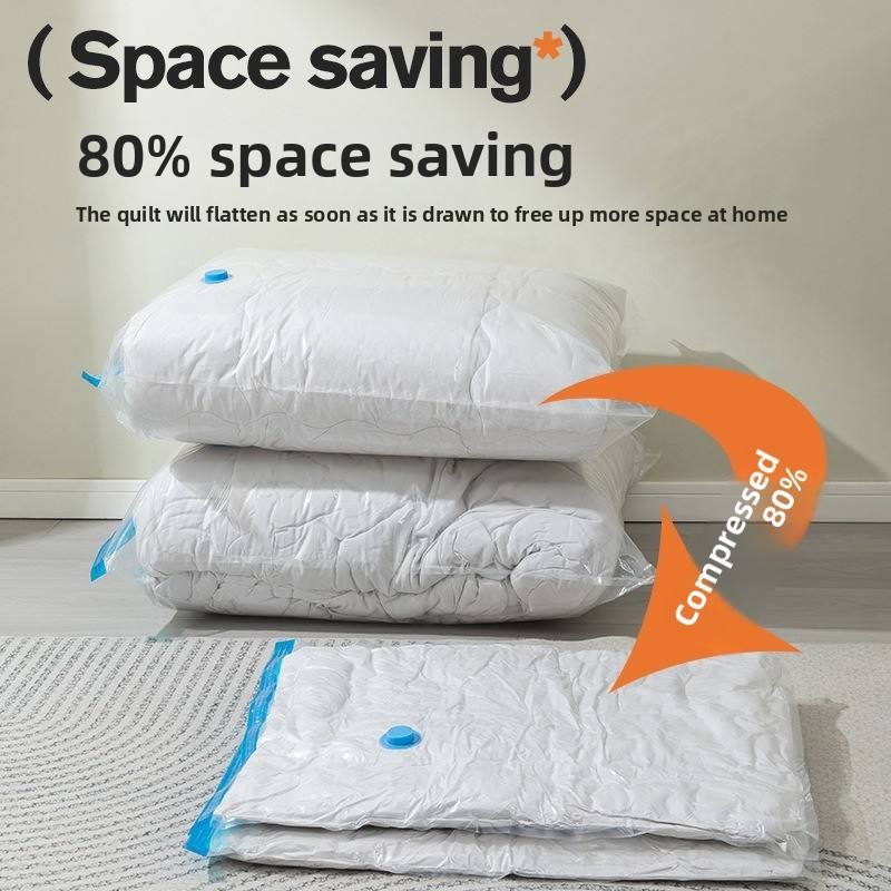 Dustproof Portable Vacuum Compression Plastic Storage Bags with Vacum Pump