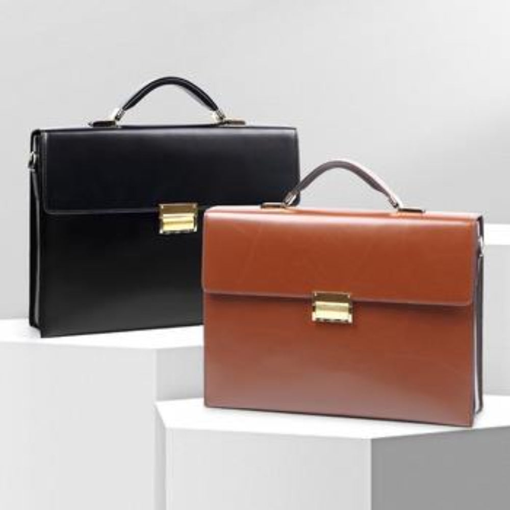 Leather Laptop Bag for Men