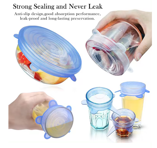 6 Pack Reusable Food Grade