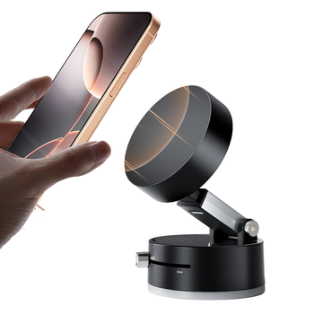 Magnetic Suction Retractable Phone Holder