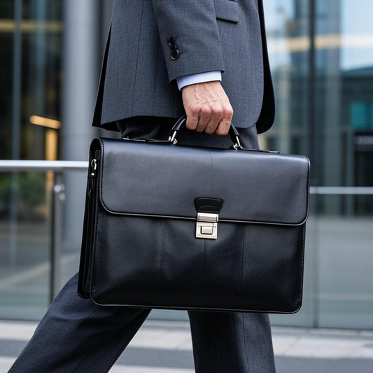 Leather Laptop Bag for Men