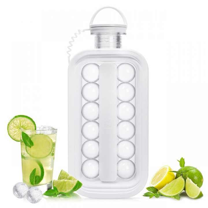 2-in-1 Portable Ice Grid Mold bottle