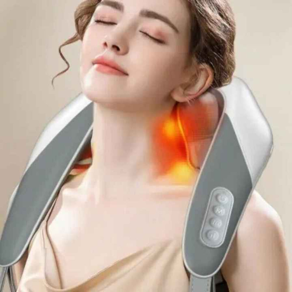 Electric Neck and Back Massager Cushion