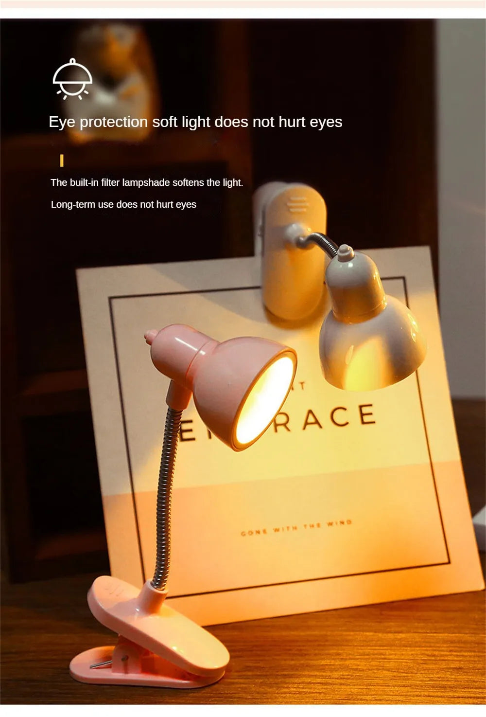 Mini Led Book Reading Lamp