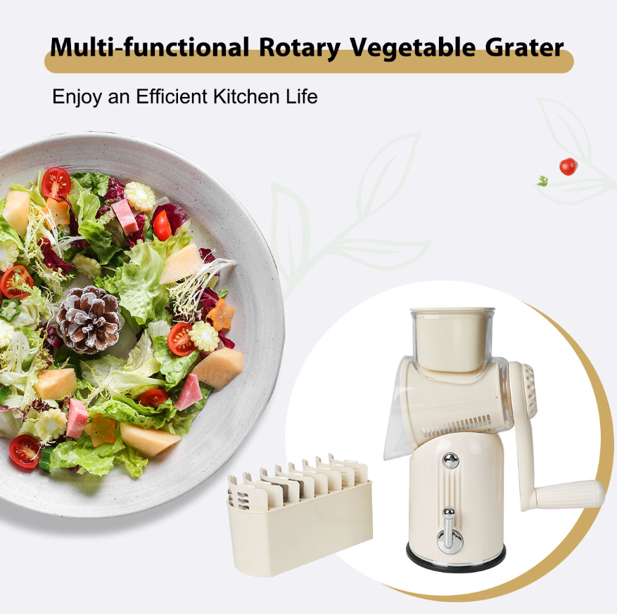 Multifunctional Shredder Slicer Drum Cutter