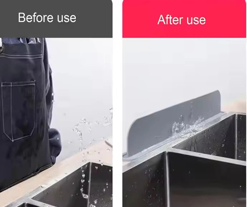 Self adhesive Silicone water guard for sink