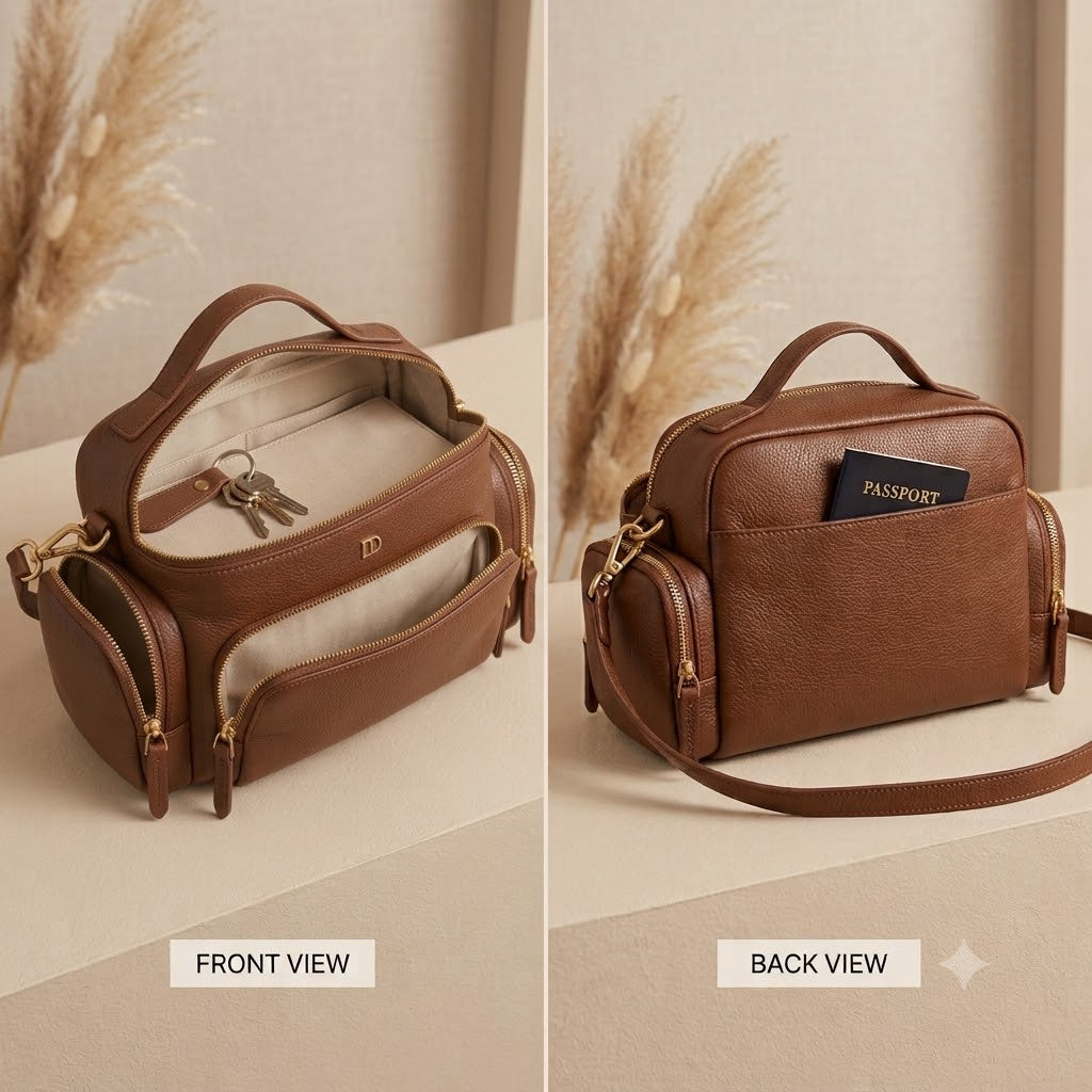 Luxe Voyager Crossbody Bag