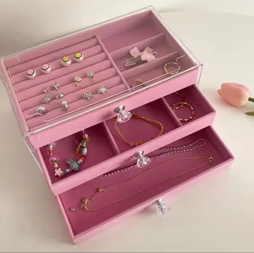 3 Layers Jewellery Box