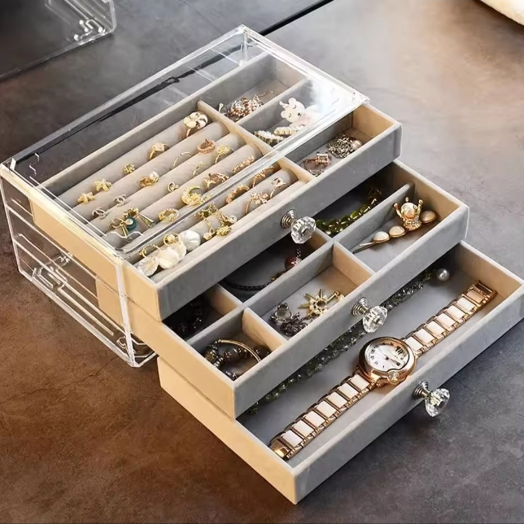 3 Layers Jewellery Box