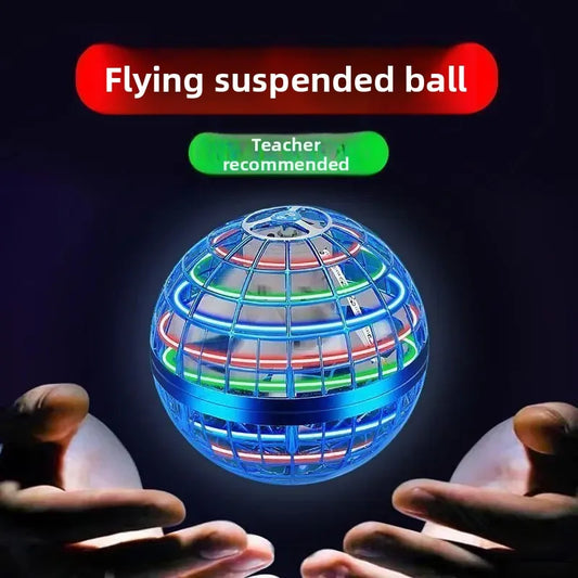 Hand Controlled Lightening Spinning UFO Ball