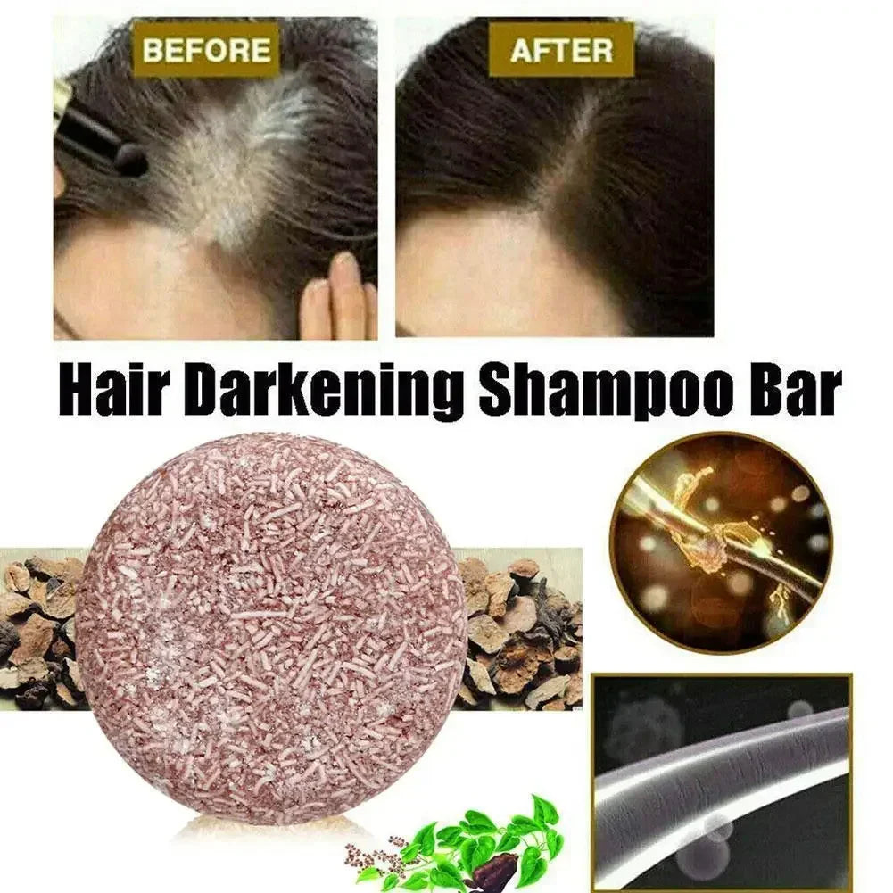 Hair darkening Organic shampoo bar