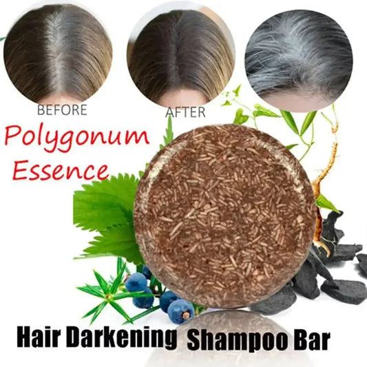 Hair darkening Organic shampoo bar