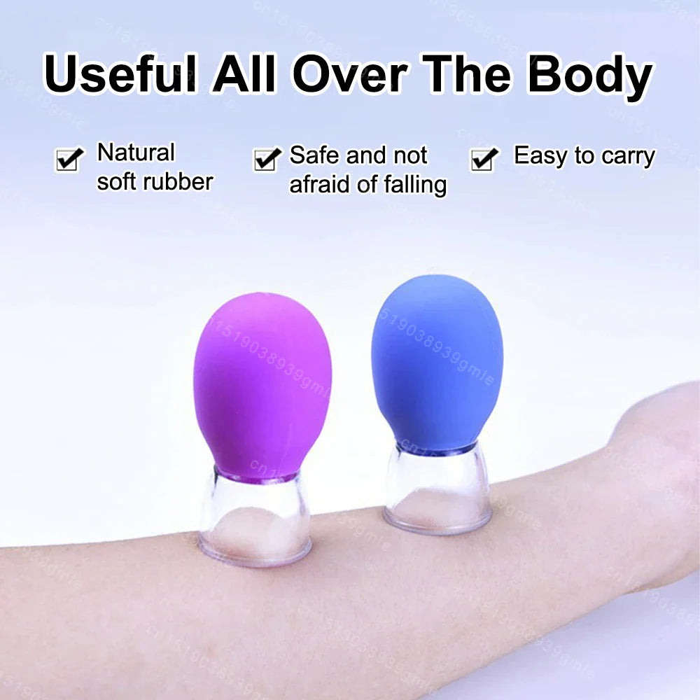 Silicone Vacuum Cupping Therapy Cups